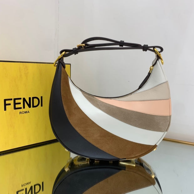 Multi-Color Suede with Leather Strap FN-047