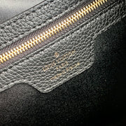 Black Leather with Monogram Strap LV-057