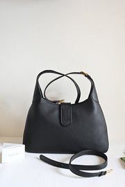 Shoulder with Strap, Black, Crescent Shape GCC-049