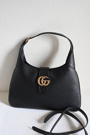 Shoulder with Strap, Black, Crescent Shape GCC-049