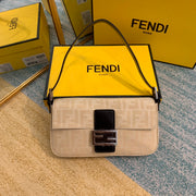 Beige with Black Lock FN-052