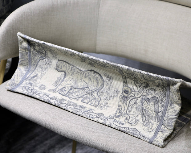 Blue & White, Toile Print, DI-069