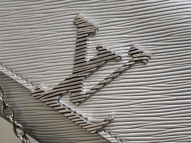 Silver with Silver Chain and LV Logo LV-059