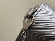 Silver with Silver Chain and LV Logo LV-059
