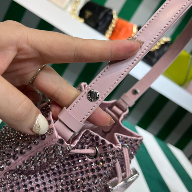 Pink Diamond Bucket Bag