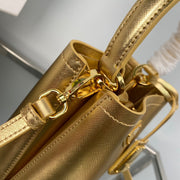 Gold Bucket Bag