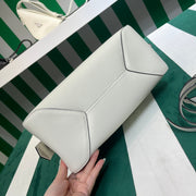 Full leather White 22fw show handbag/crossbody bag