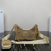 Gold Diamond Three-in-One mini handbag