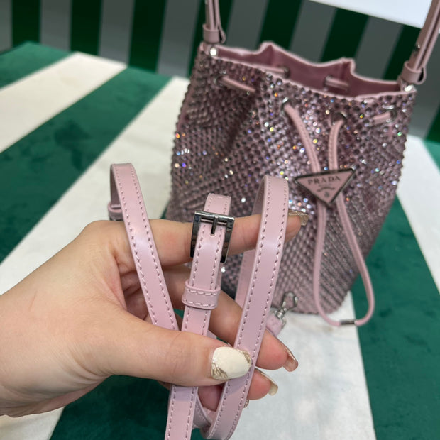 Pink Diamond Bucket Bag