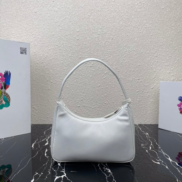 Moon white hobo shoulder bag