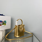 Gold Bucket Bag