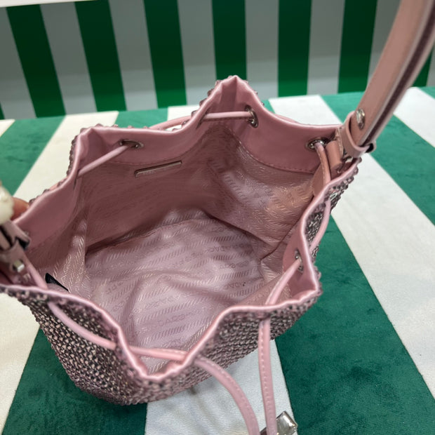Pink Diamond Bucket Bag