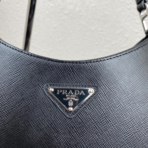 Black Cleo (Large Long Shoulder Strap)