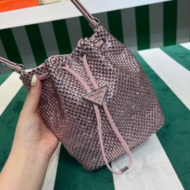 Pink Diamond Bucket Bag