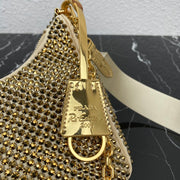 Gold Diamond Three-in-One mini handbag